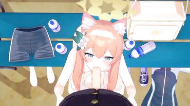 Mari's Delicious Blowjob for Chris