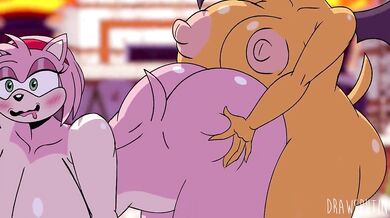 Rogue and Amy: Lesbian Lust in the Shower