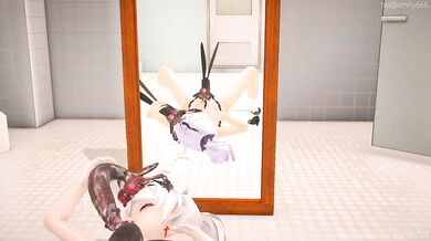 Kiana's BDSM Insect Fuck Fest