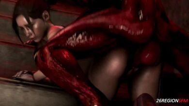 Tentacled Beasts Gangbang a Virgin Schoolgirl in 'PMV'