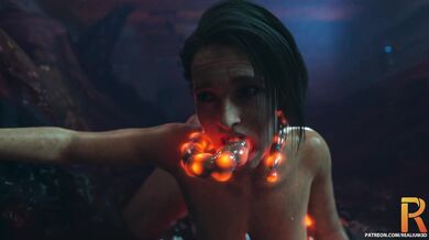Sexy Jill and Her Stretchy Tentacles