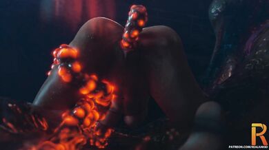 Sexy Jill and Her Stretchy Tentacles
