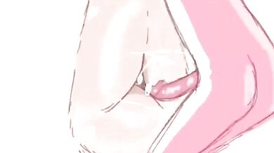 Tiny Man Roughly Fucks Isabelle In Silent 3D Porn