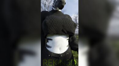 Jungle Juggs: Rekinekd's 3D Zebra Boobs Bonanza!