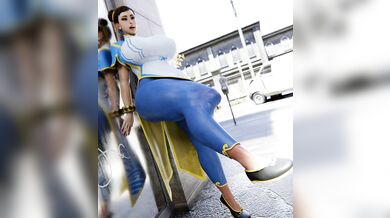 Chun-Li's Milky Orgasm