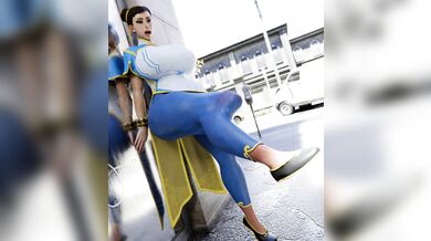 Chun-Li's Milky Orgasm