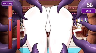 Tentacular Orgy on the Sandy Shores