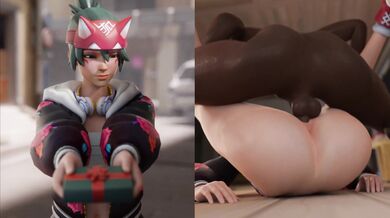 A Night with Kiriko [Blacked and Aphy3d in 4K]