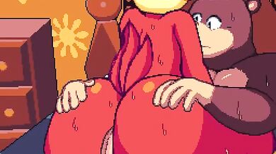 Kazooie's Wet Pussy Gets Nailed by Banjo's Dick