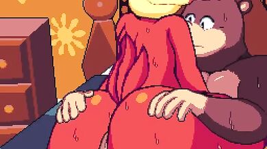 Kazooie's Wet Pussy Gets Nailed by Banjo's Dick