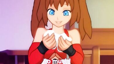 Busty Beauty's Debauchery with Closed Captions