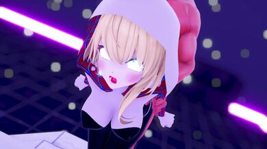 Japanese Schoolgirl Gets Fucked by Giant Spider-Gwen's Web in 'After Hours [ブラン]'