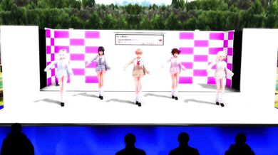 Sailor Scouts' Lesbian Lust Dance Off