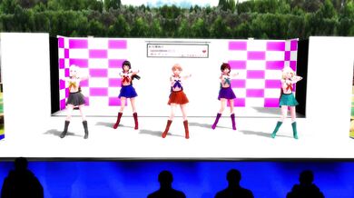Sailor Scouts' Lesbian Lust Dance Off