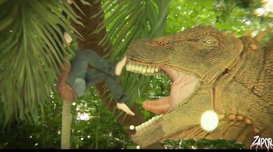 Gorey Dino-Sex and Vore in a Blended Animation