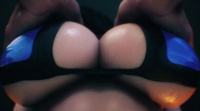 Asuka's Big Titties Get Groped