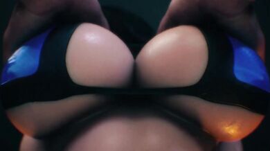 Asuka's Big Titties Get Groped