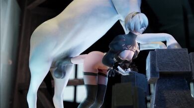 Anal Destruction at the Farmhouse with Yorah and the Bartender