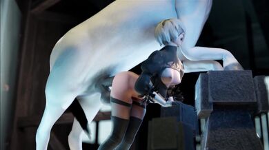 Anal Destruction at the Farmhouse with Yorah and the Bartender