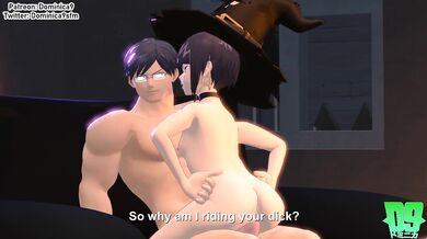 Bewitched Schoolgirls' Vajayjays Open for All Hallows' Eve