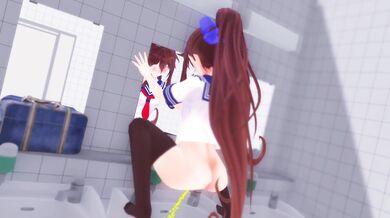 Public Bathroom Sink Bitches - Hikari's Slutty Adventures