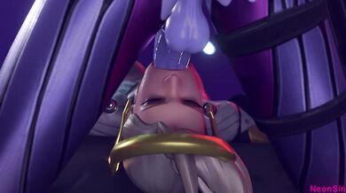 Mercy's Debauchery with the Futanari Neon Sin
