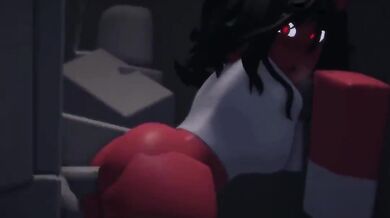 Fucking a Roblox Demon in a Dirty Alley