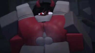 Fucking a Roblox Demon in a Dirty Alley