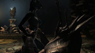 The Sexy Khajiit's Forbidden Pleasures as a Daedric Slave