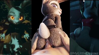 Get Wet With Judy Hopps In This Slippery PMV!