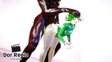 Tatsumaki's Bondage Bliss with a Pair of Handcuffs