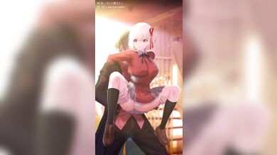 [Consome2021]Chisato Nishikigi's Anal Reverse Standing Missionary Deep Drilled