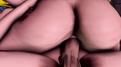 Futa Peach's Anal Licking Orgy with Rosalina - BlackjrXIII