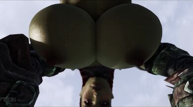 Dragonborn's Big Cock Ravishes Orc & Nord Warrior Girls in a Frenzied Fuck Fest