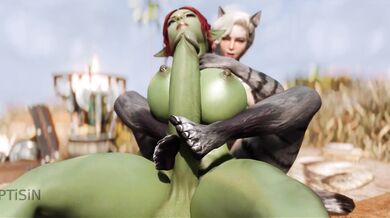 Tainted Bitch Succubus Ravages Naughty Kitty Cosplayer's Snatch