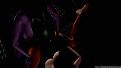 The Futanari Widowmaker's Forbidden Lust for Tracer