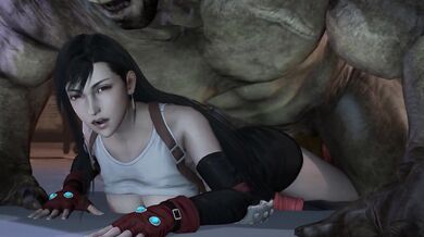 Tifa Lockhard's Hard and Steamy Hammer Session with Darsovin