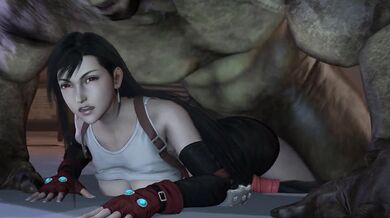 Tifa Lockhard's Hard and Steamy Hammer Session with Darsovin