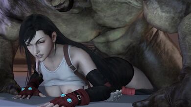 Tifa Lockhard's Hard and Steamy Hammer Session with Darsovin
