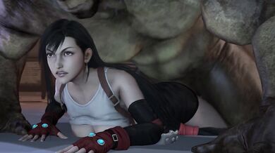 Tifa Lockhard's Hard and Steamy Hammer Session with Darsovin