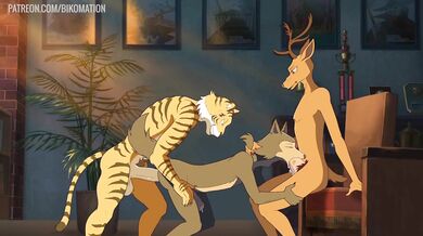 Bill and his Pals [Bukkake Animation]