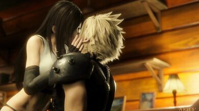 Ribbed for Her Pleasure: Tifa and Cloud's Steamy Romp