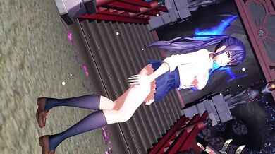 AOA's Moe Aozora Punished by the Perverted MMD Community