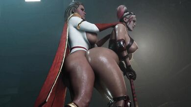 Harley Quinn Takes on Supergirl in a 4K AxenAnim Porn Parody!
