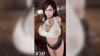 Tifa Lockhart's Rack Attack: A XXX 3D Adventure in High Definition