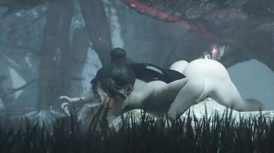 Ghostly Rendezvous: Nude Battle Between Two Wraiths (Zmsfm)