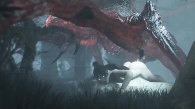 Ghostly Rendezvous: Nude Battle Between Two Wraiths (Zmsfm)