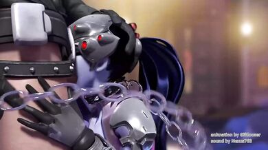 Widowmaker's Forced Blowjob Bondage