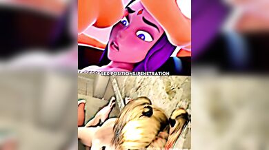 (HARLEY QUINN and RAVEN's Futa Battle)