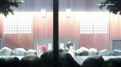 Girls of the Quintuplets Take a Naked Dip in the Hot Spring [Kevcrexx]